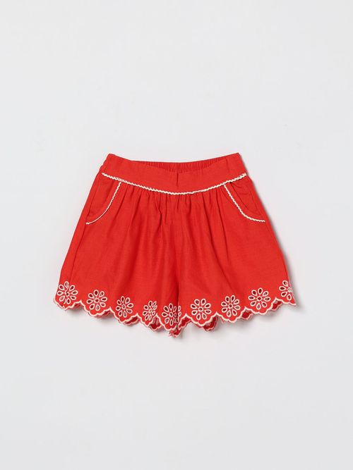 Shorts Kids color Red