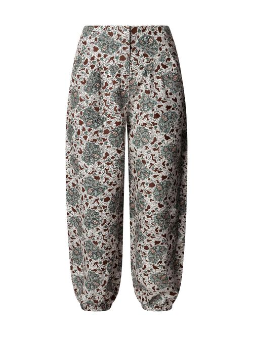 Pepe Jeans Pantaloni 'Ary' marrone / verde / bianco