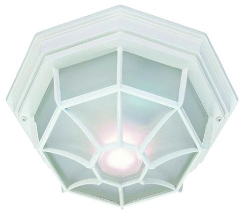 Textured White Two Light Flushmount from the Flushmounts Collection