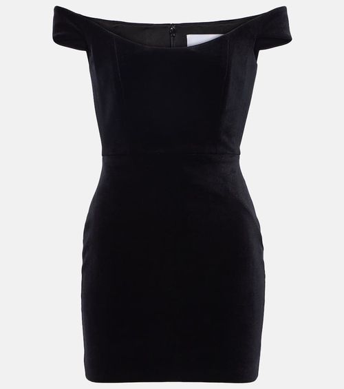 Velvet minidress