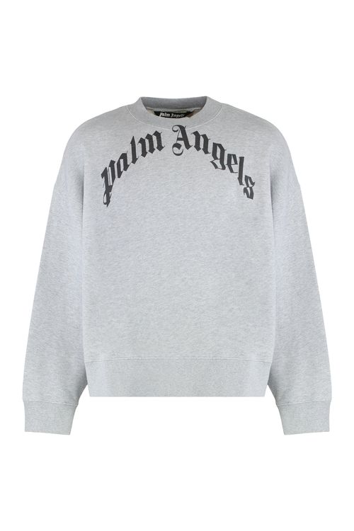 Sweatshirt in Cotton with Logo