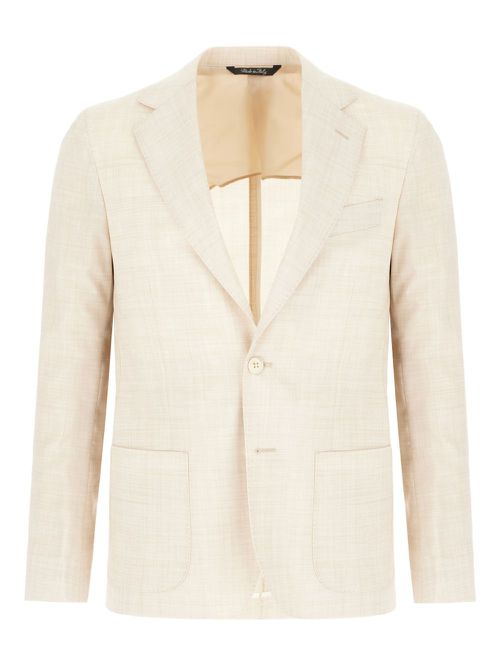 COLAMARINO wool blazer - Neutrals