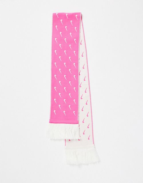 Swoosh unisex scarf in pink