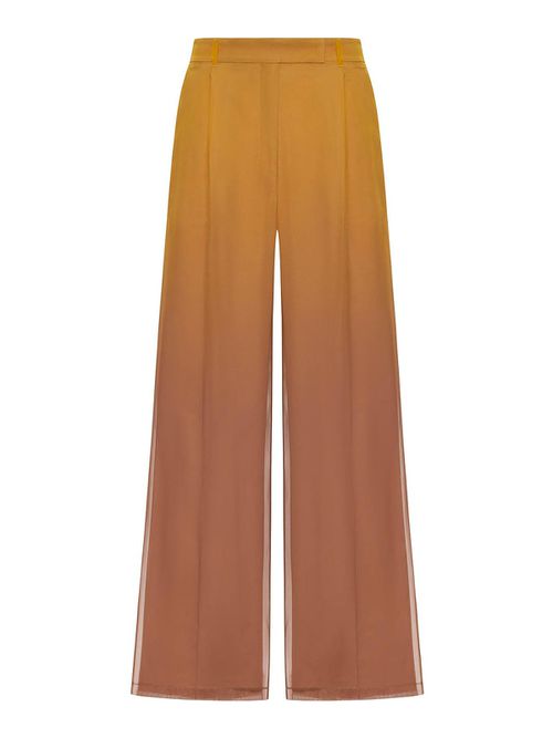Wide Leg Pants In Seta
