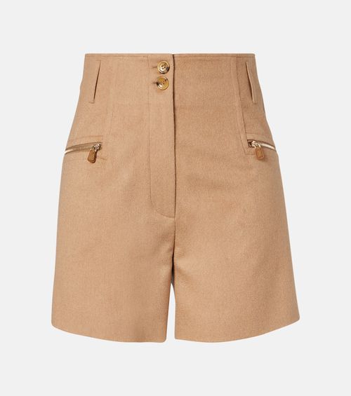 Lola camel hair shorts