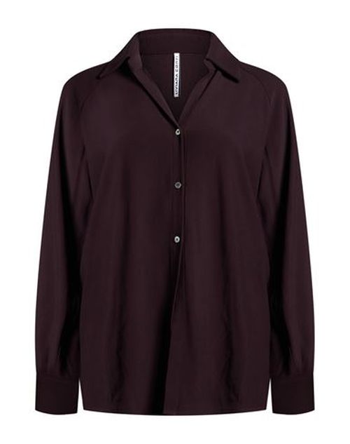 Woman Shirt Plum Size 8 Viscose, Acetate