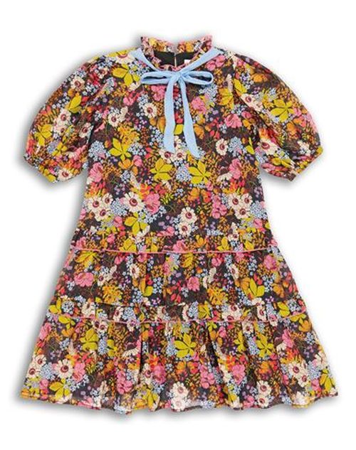 Kid Girl Kids' dress Pink Size 10 Cotton, Silk