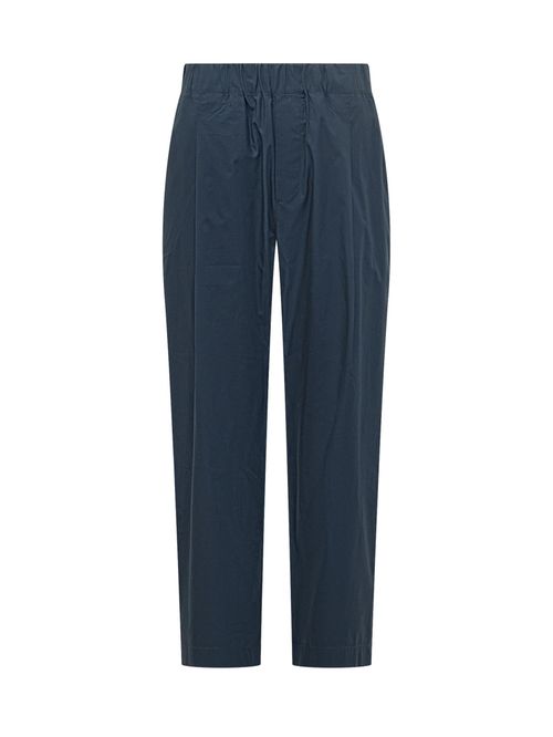 Blue Regular Elasticated Pants