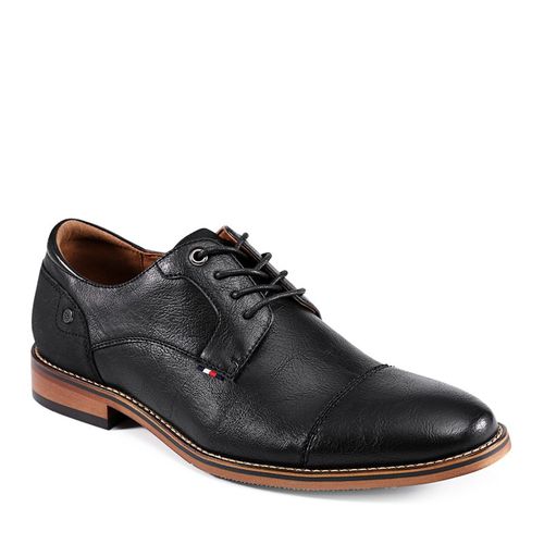Men's Barmi Cap Toe Oxford Shoes (Black)