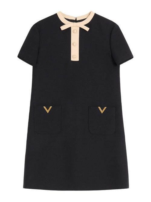 Wool And Silk Blend Dress