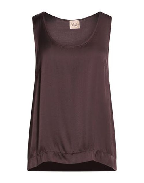 Même Road Woman Top Dark purple Size 10 Viscose