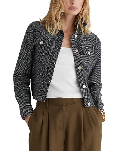 Bree Textured Trucker Jacket