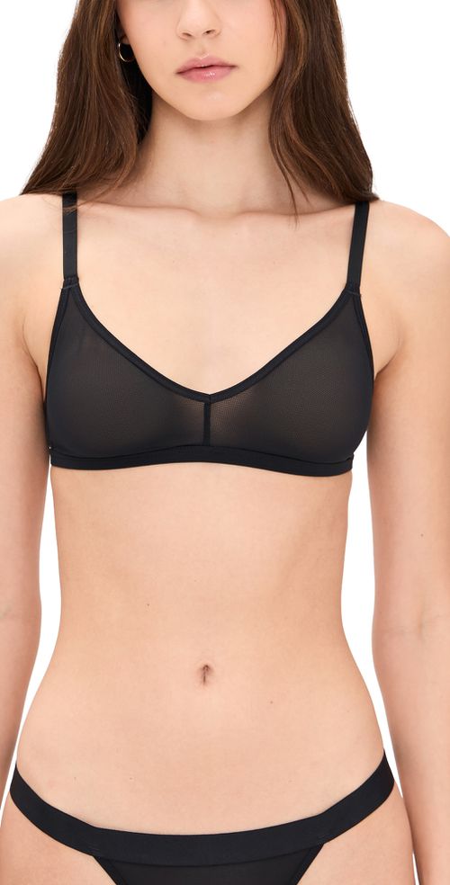 Sieve Non-Wire Bra Black