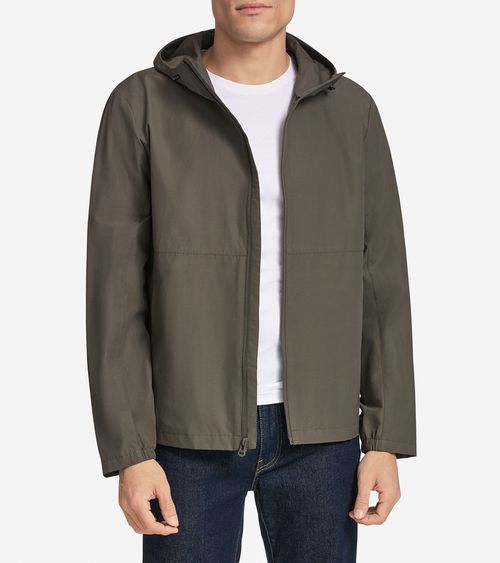 Men's Packable Running Rain Jacket - Green