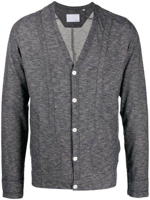 The Constantine mélange-effect cardigan - Green