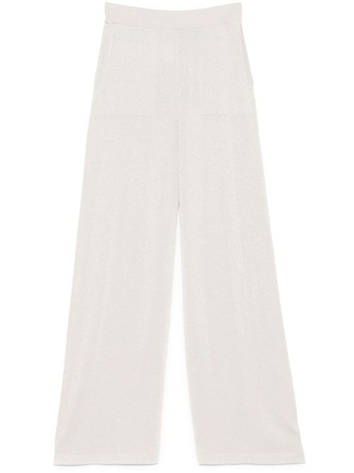 Lurex trousers - Neutrals