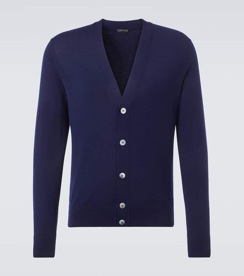 Wool cardigan