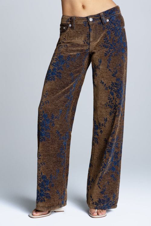 "Emily Low Rise Wide Leg Jeans
