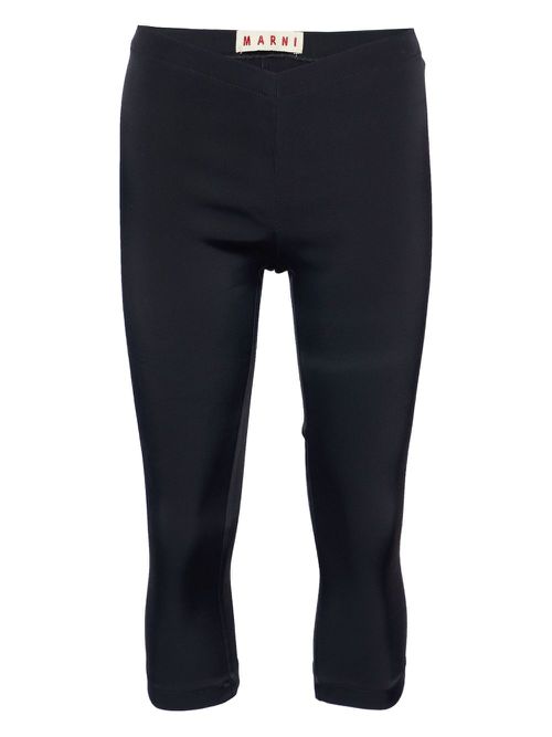 Cropped leggings - Black
