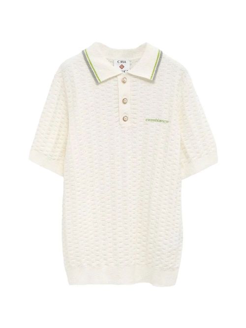 Cotton Blend Polo Shirt for Men