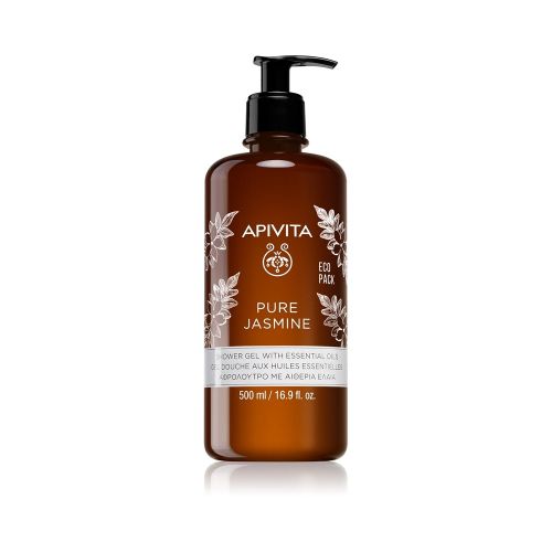 Apivita Pure Jasmine Hydrating Shower Gel with Essential Oil