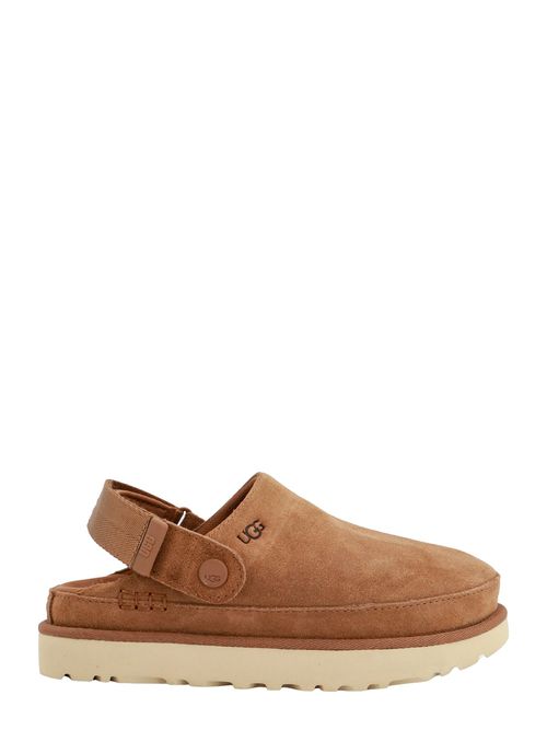 Suede mule