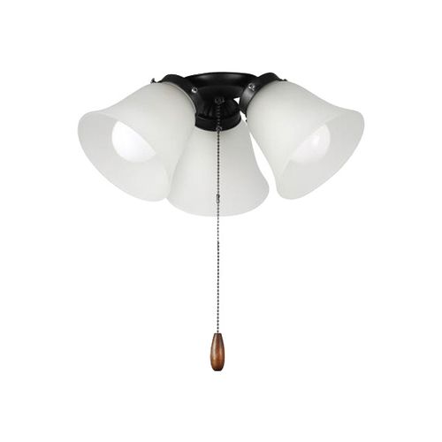 Black LED Ceiling Fan Light Kit from the Fan Light Kits Collection