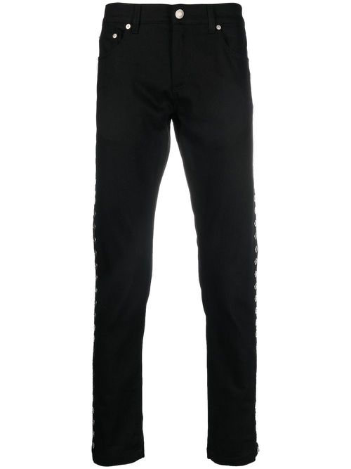 Mid-rise skinny jeans - Black