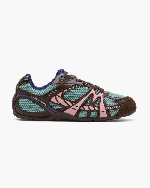 MARC JACOBS Marc Jacobs The 72 Spring Sneaker in Sky Blue Multi