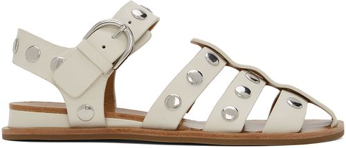 Rag & bone Off-White Beau Fisherman Sandals