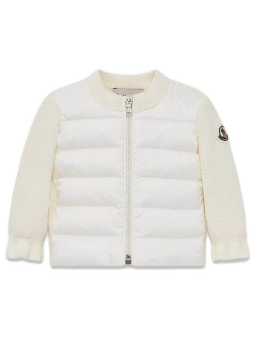 Kids' Mini Down-Filled Sweater Jacket with Ruffled Cuffs
