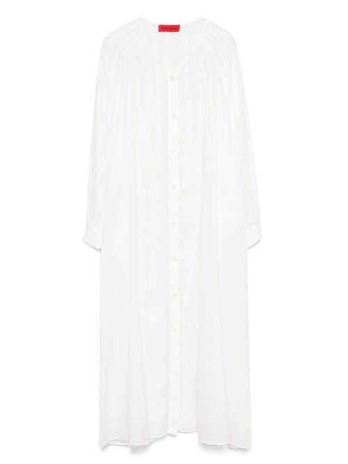 THELATEST shirt midi dress - White
