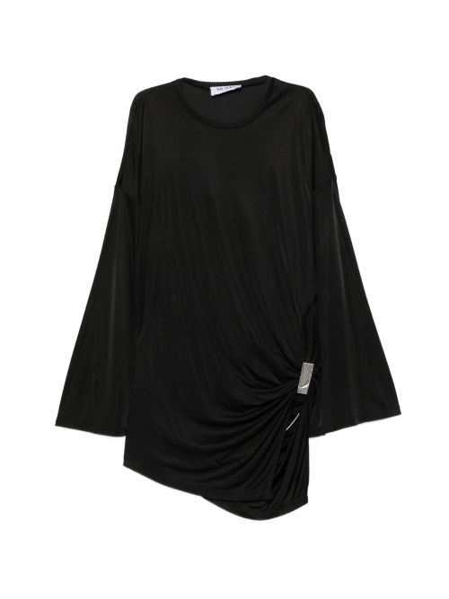 Gathered Mini Dress