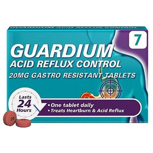 Guardium Acid Reflux Control Tabs Heartburn & Indigestion 7s