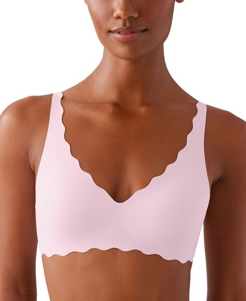 By Wacoal Women's b.wow'd Wirefree Bralette 952287 - Pink-a-boo
