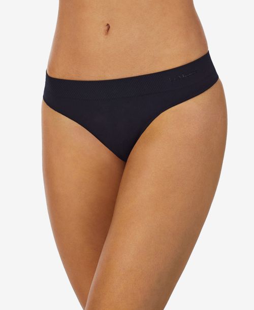 Women's Seamless Comfort Thong - Black