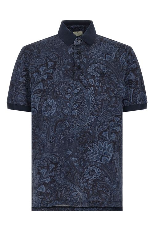'Arnica Paisley' Polo Shirt