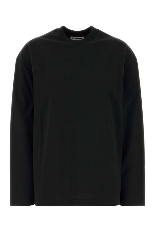 Cotton T-Shirt — Black