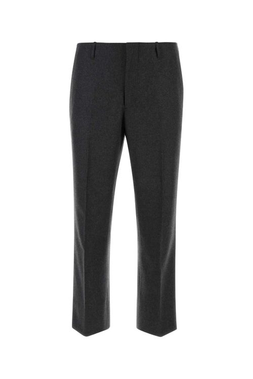 Wool Trousers — Gray