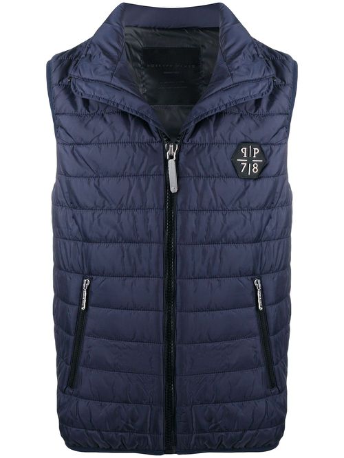 Puffer gilet - Blue