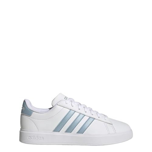 adidas gazelle silver green womens adidas Women's Grand Court 2.0 Tennis Shoes  League Outfitters