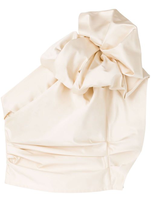 Wisteria flora-ruffle top - Neutrals