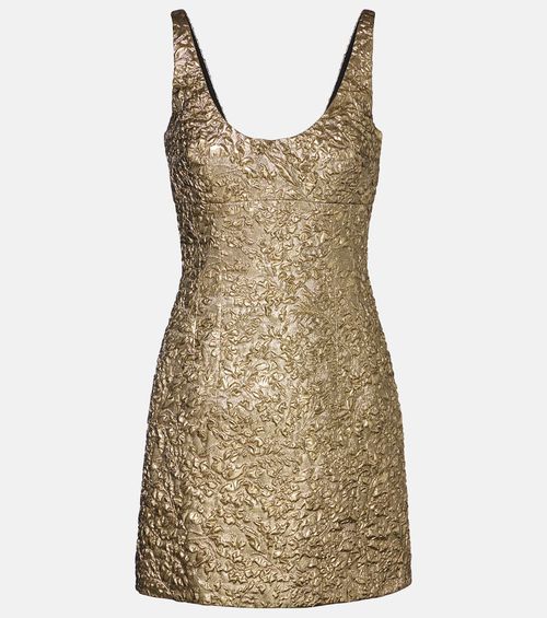 Einna floral jacquard minidress