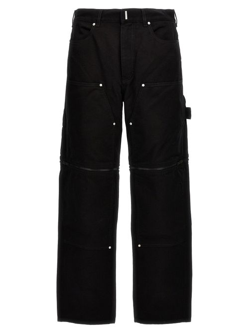 Zip Off Carpenter Jeans