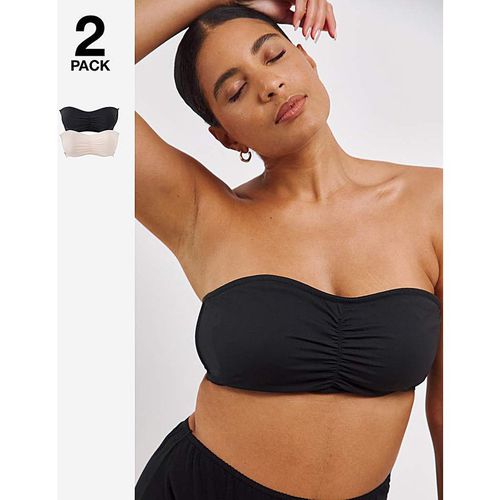 MAGISCULPT 2Pack Moulded Bandeau Bra