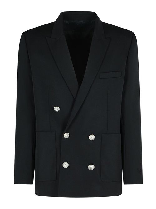 Black Virgin Wool Blazer