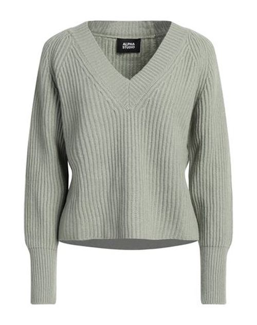 Woman Sweater Sage green Size 6 Wool, Cashmere
