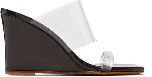 Brown Olympia Wedge Heeled Sandals