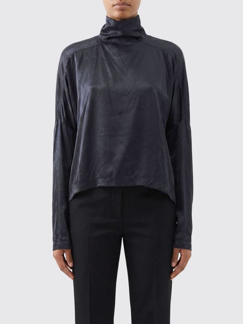 Top Woman color Black