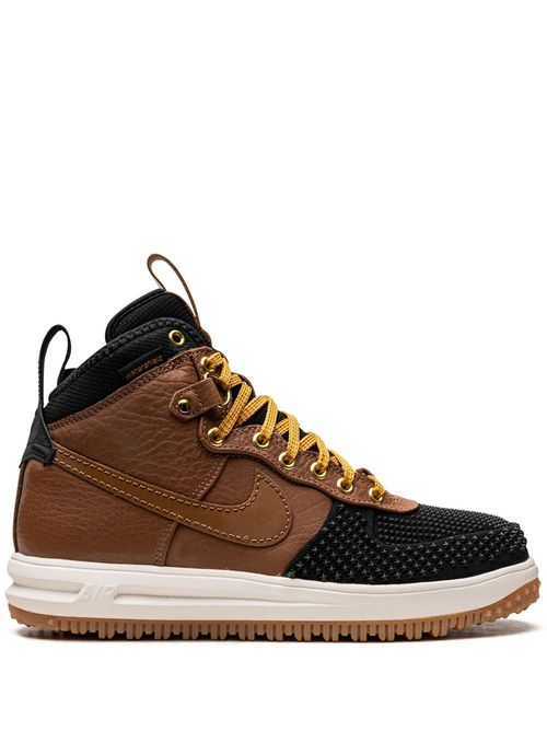 Lunar Force 1 Duckboot sneakers - ALE BROWN/BLACK/GOLD TONE/ALE BROWN